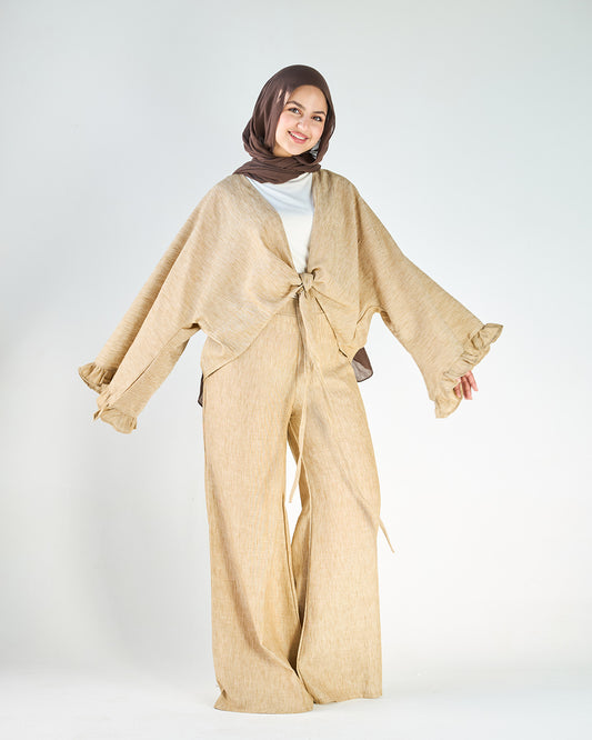 Brown jasmin set