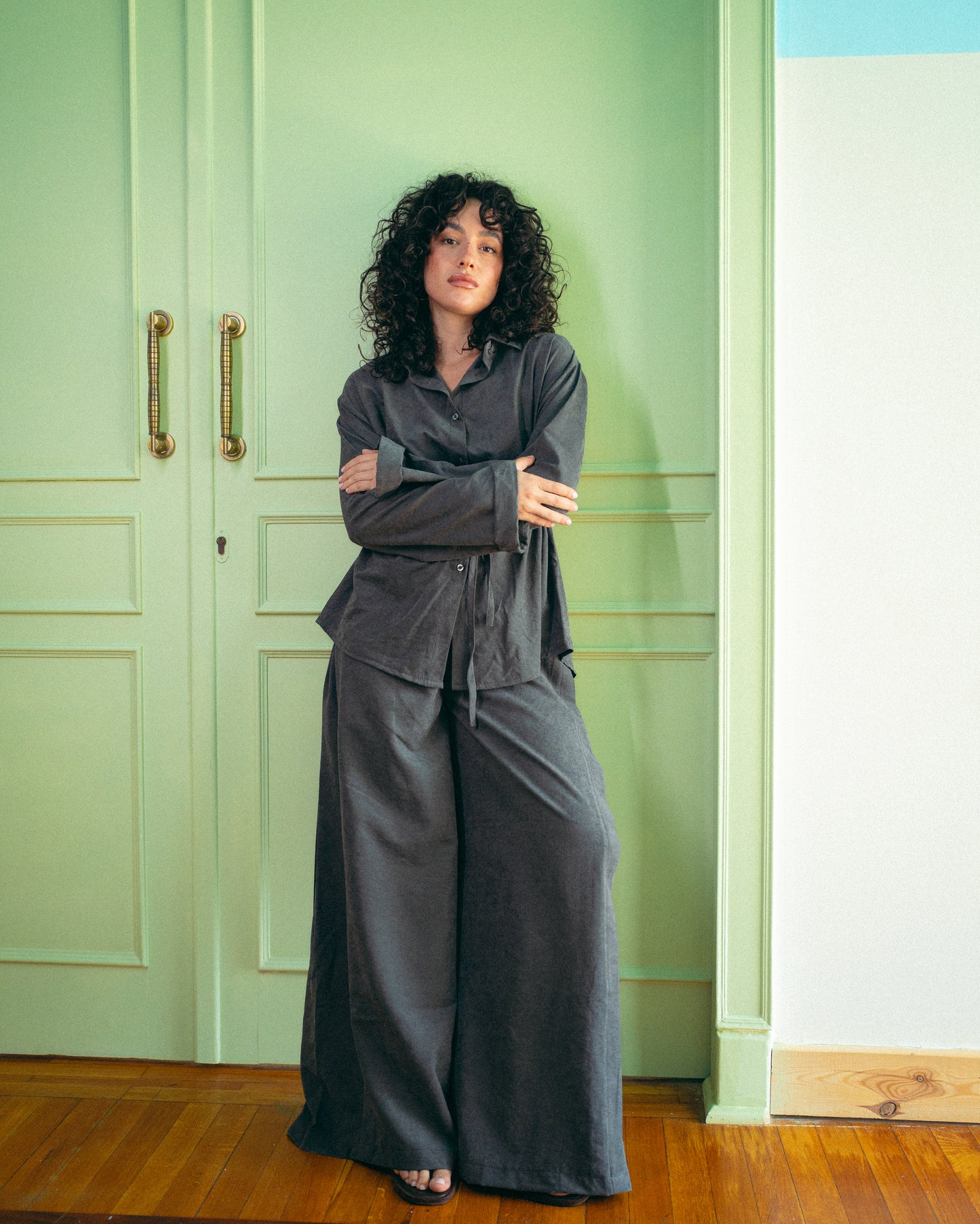 Grey emilia set