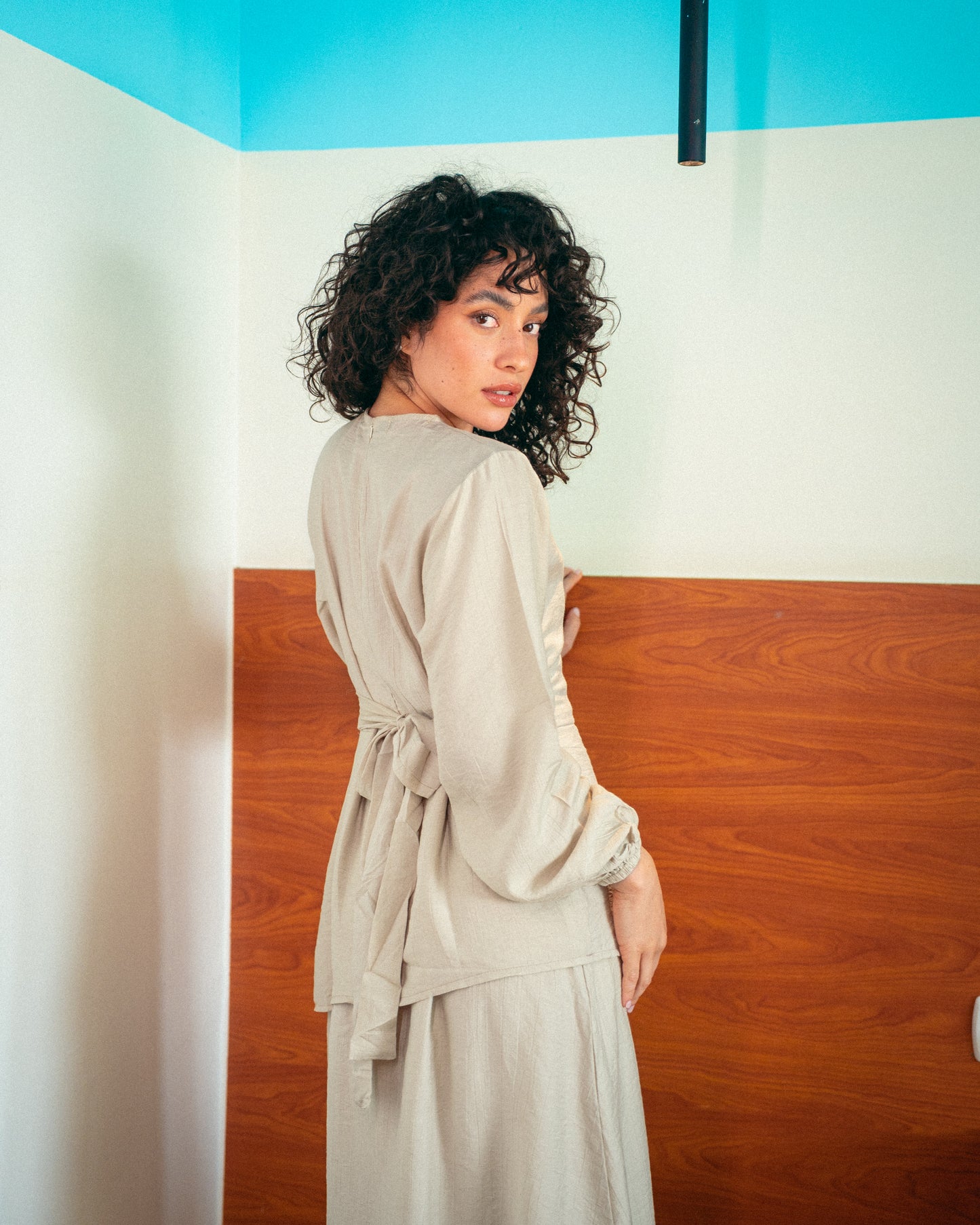 Olive layan dress