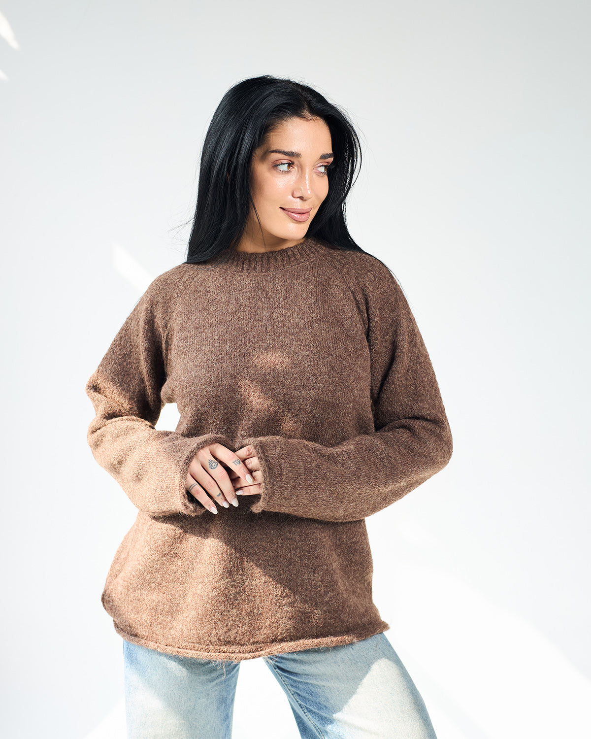 Brown pullover