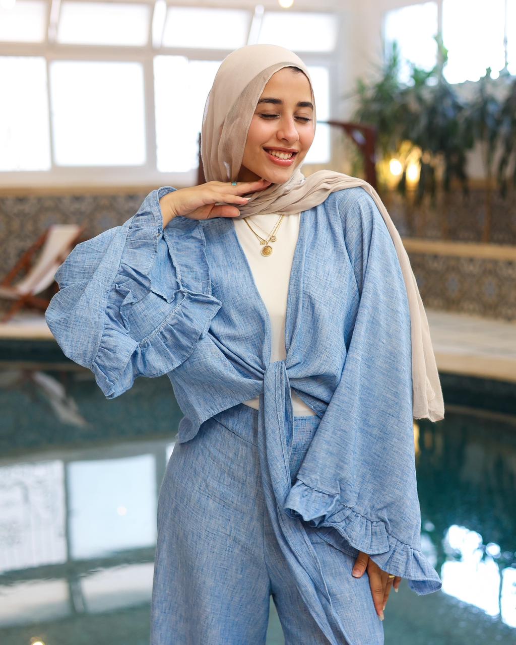 Blue jasmin set