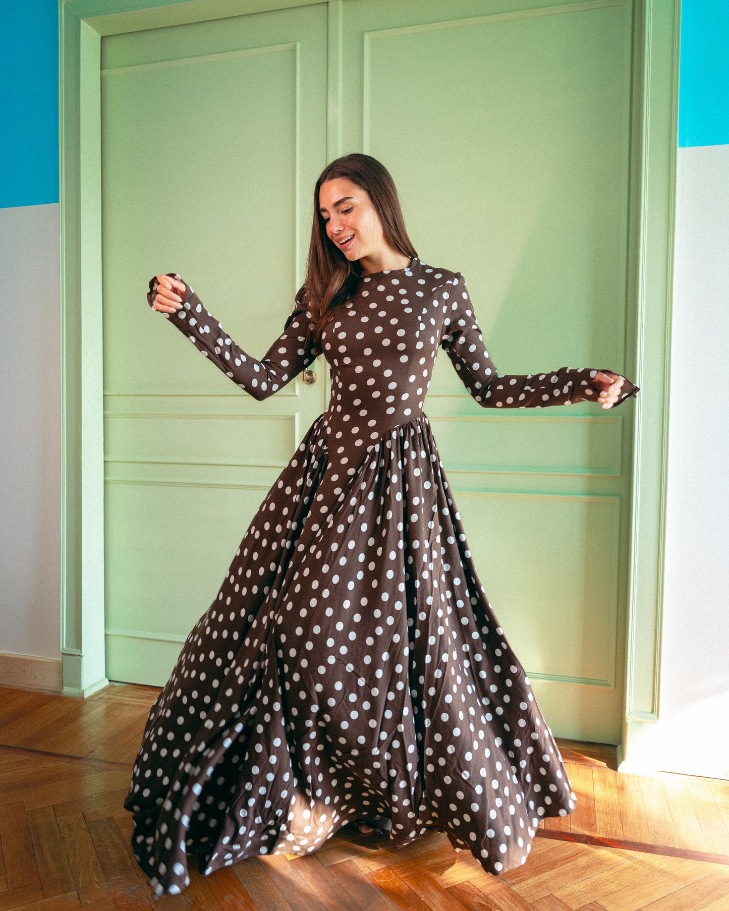 Brown juliette dress