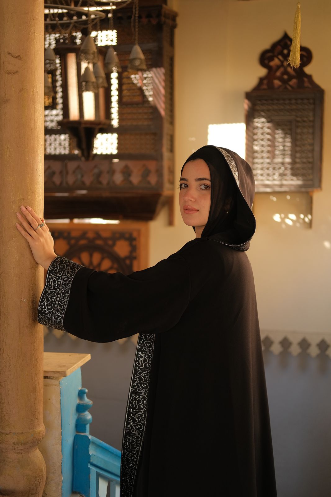 Black Moroccan Qaftan