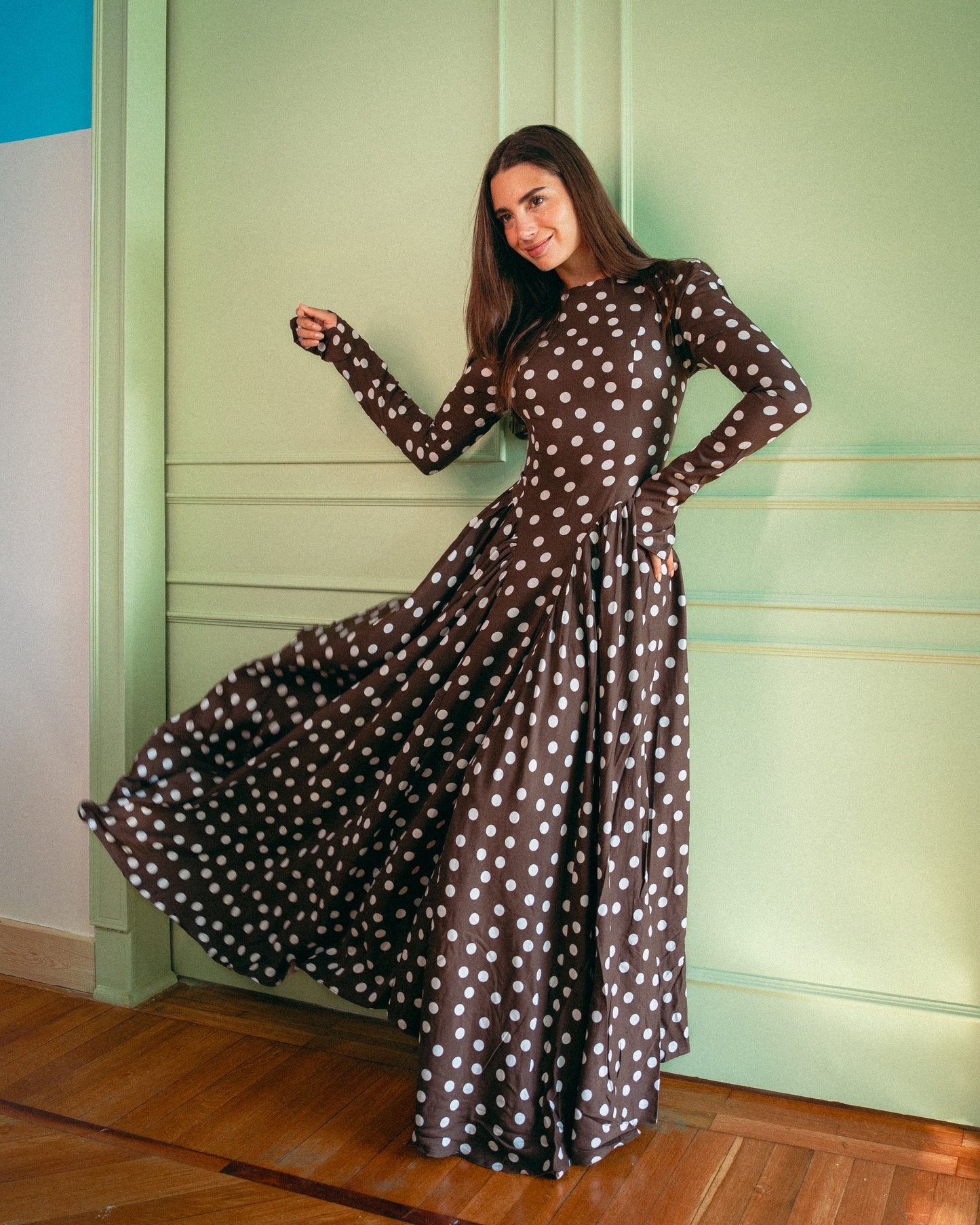 Brown juliette dress