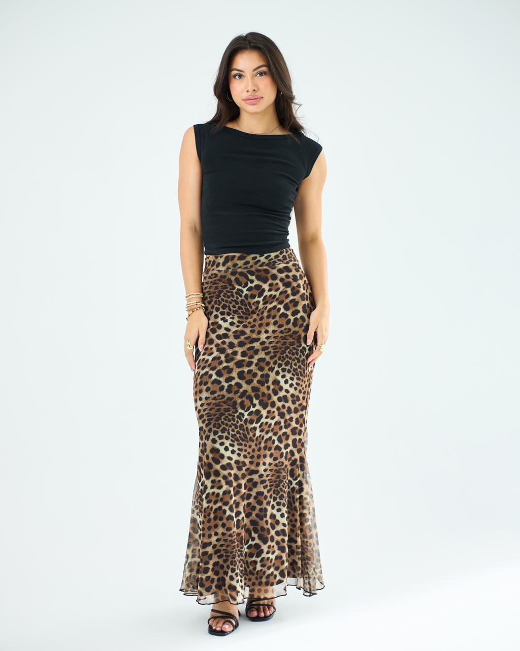 Zebra tol skirt