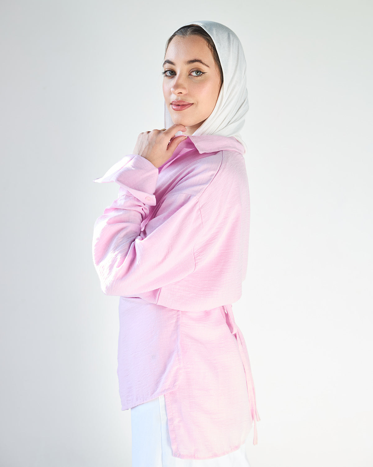Pink barbie blouse