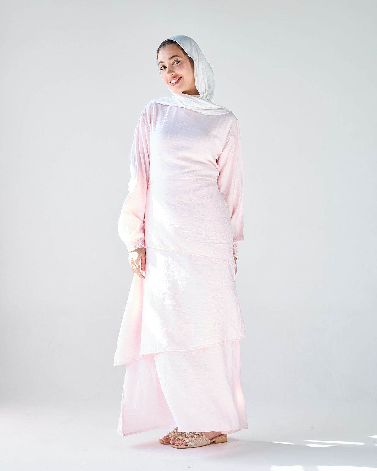 Pink layan dress