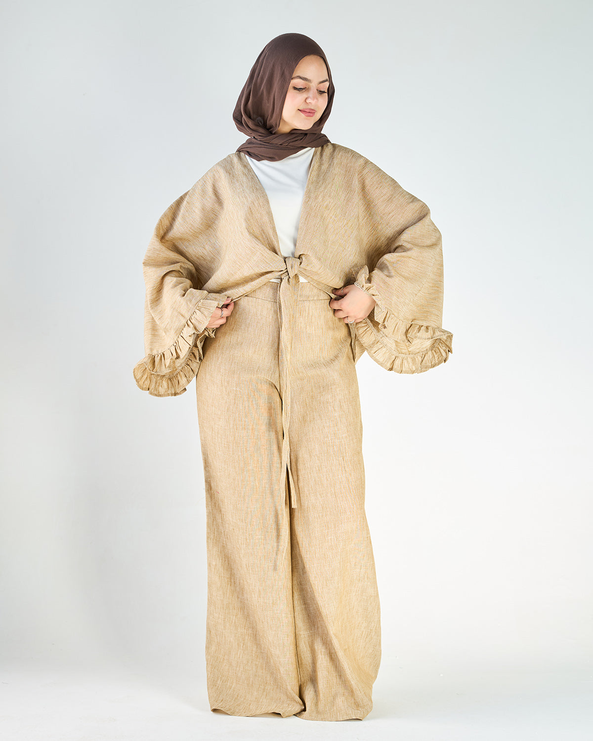 Brown jasmin set