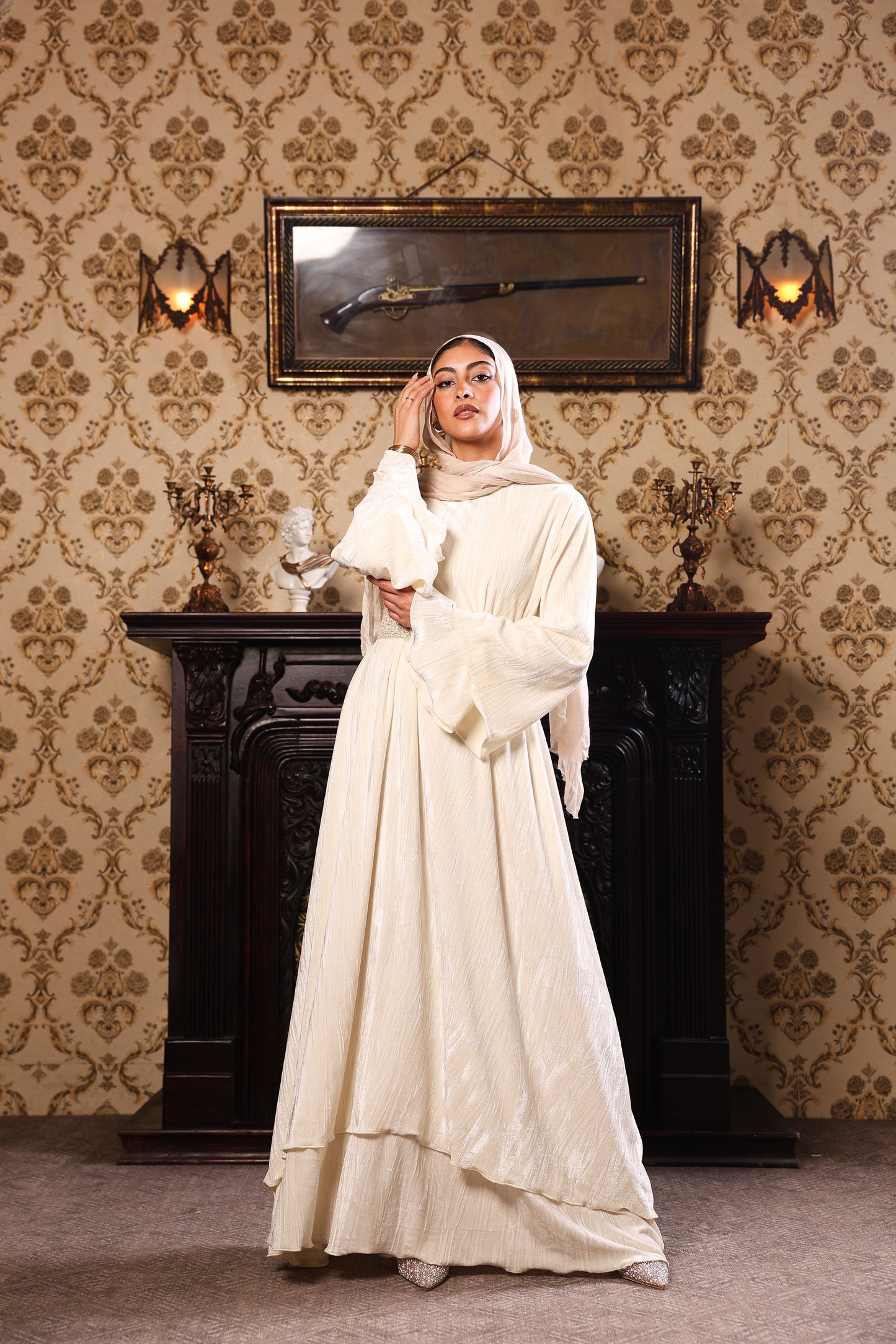 Off white zeina dress